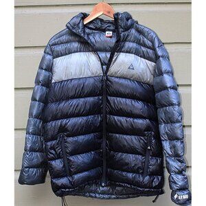 Le Coq Sportif - Men's 600FP Down Puffer Jacket with Removable Hood, Sml runs L